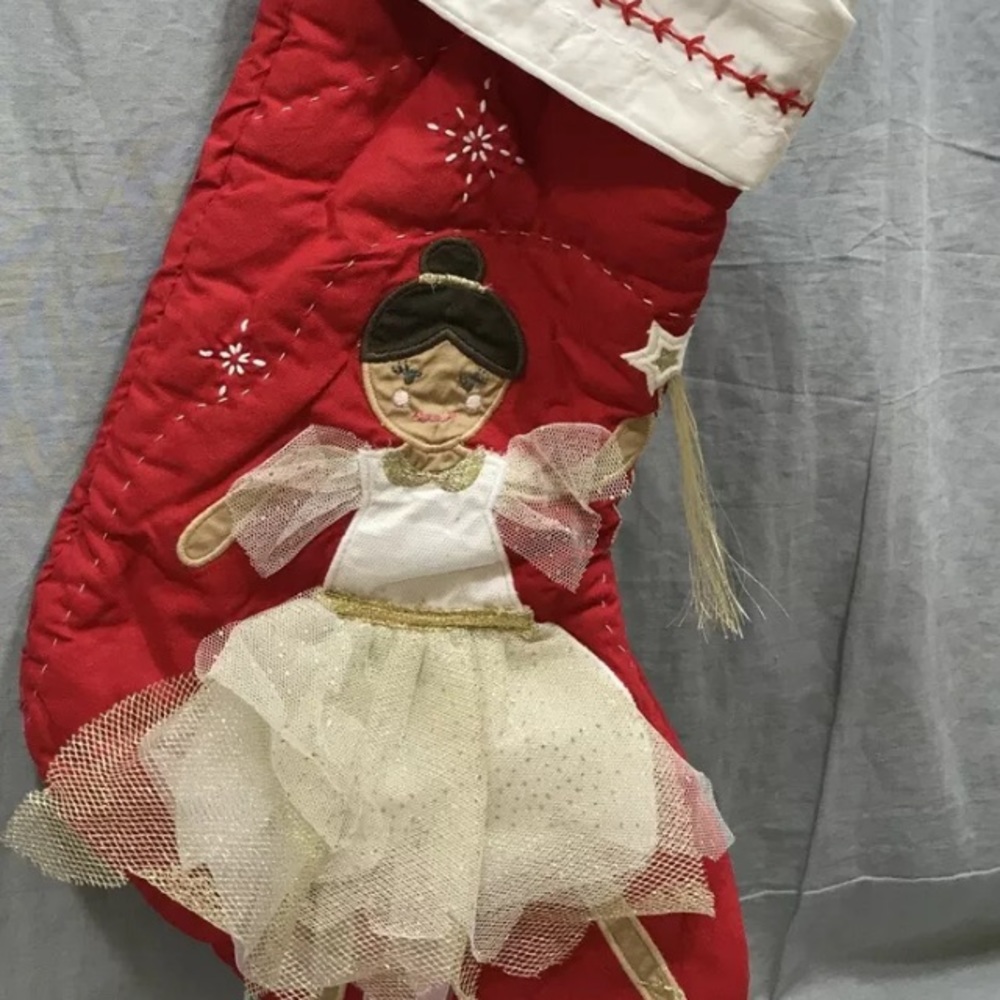 PBK Red Quilted Stocking - new never used